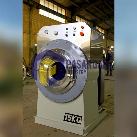 لباسشویی صنعتی 15 کیلویی نیمه انوماتیک