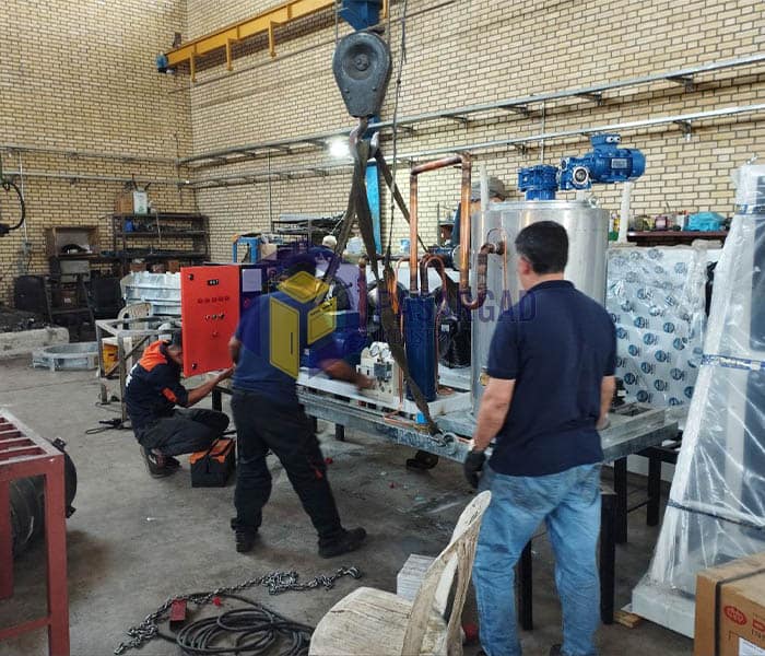 یخساز پولکی